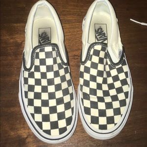 checkered vans